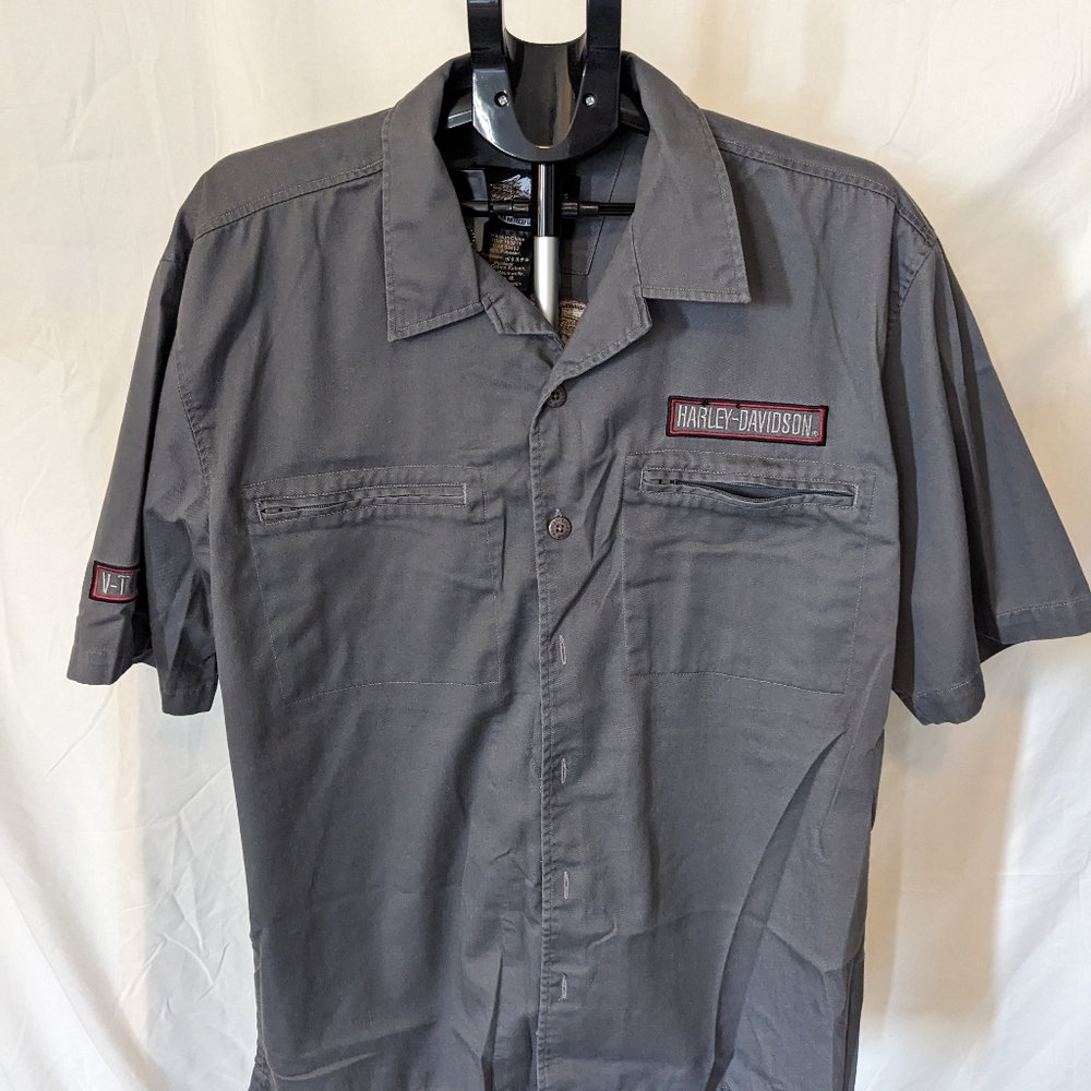 Harley Davidson Mens Button Up Shirt Size XL